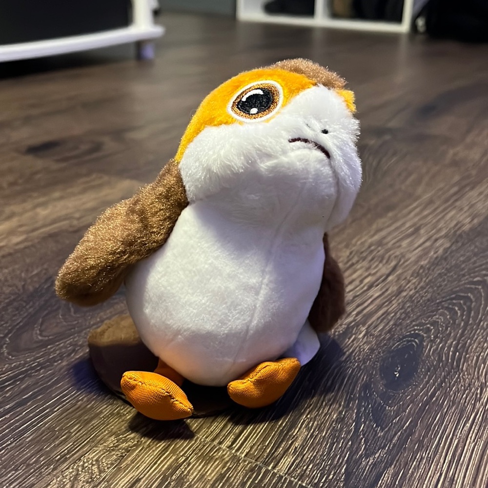 Porg Mini Magnetic Shoulder Plush – Star Wars